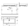 Раковина Grohe Cube Ceramic 60 3947700H