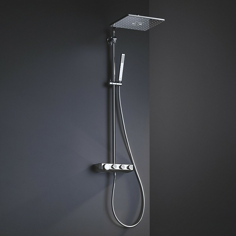 Душевая система Grohe Euphoria 26508000 с термостатом Хром
