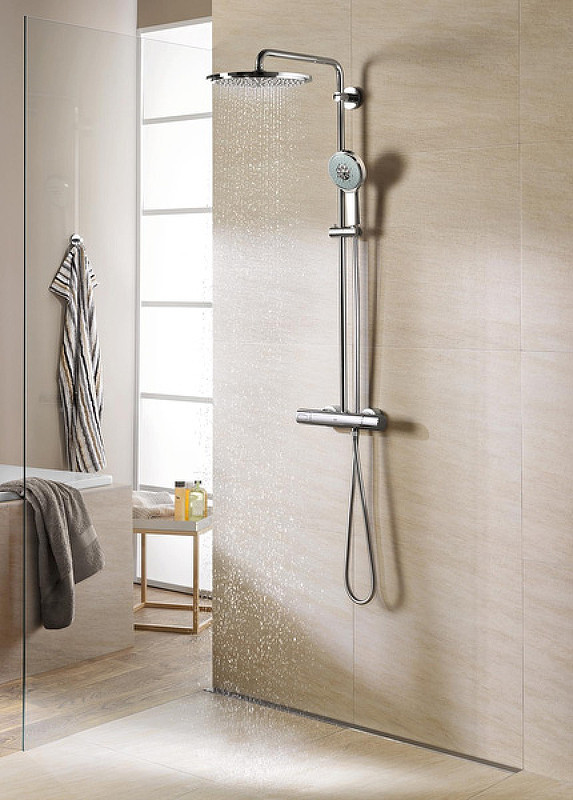 Верхний душ Grohe Rainshower Cosmopolitan 27477000 Хром