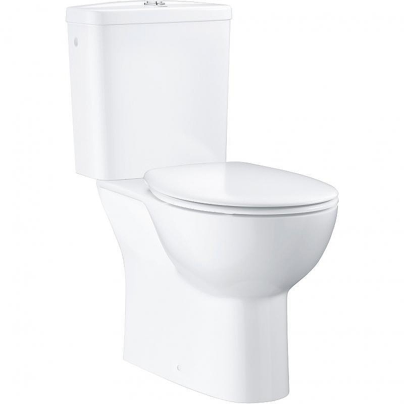 Унитаз-компакт Grohe Bau Ceramic 39346000 с бачком и сиденьем Микролифт