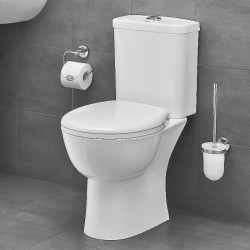 Унитаз-компакт Grohe Bau Ceramic 39346000 с бачком и сиденьем Микролифт