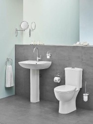Унитаз-компакт Grohe Bau Ceramic 39346000 с бачком и сиденьем Микролифт