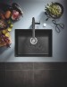 Кухонная мойка Grohe K700 61 31655AP0 Черный гранит