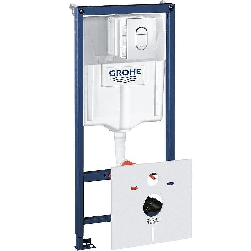 монтажная рама Grohe Rapid SL 38929000 для унитаза с клавишей смыва Хром