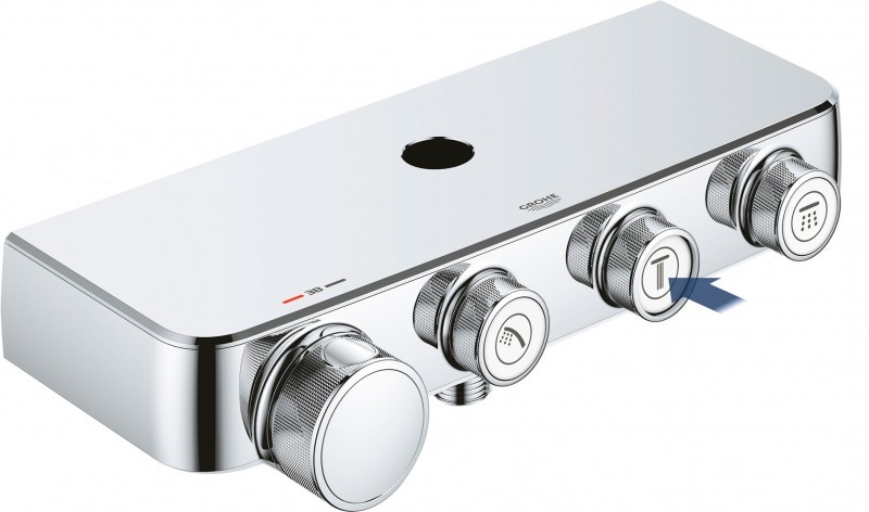 Душевая система Grohe SmartControl 26507000 с термостатом Хром