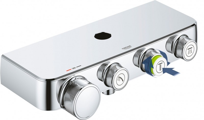 Душевая система Grohe SmartControl 26507000 с термостатом Хром