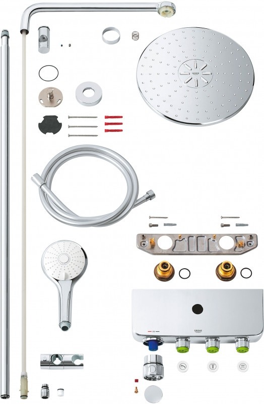 Душевая система Grohe SmartControl 26507000 с термостатом Хром
