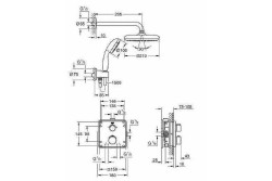 Душевая система Grohe Grohtherm 34729000 с термостатом Хром