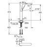 Смеситель для раковины Grohe Plus 32618003