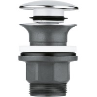 донный клапан Grohe 40824000 click-clack Хром