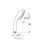 Ручной душ Grohe Tempesta New 28578002