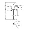 Смеситель для раковины Grohe Eurosmart 23967003 Хром