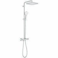 Душевая система Grohe Tempesta Cube 250 26689001 с термостатом