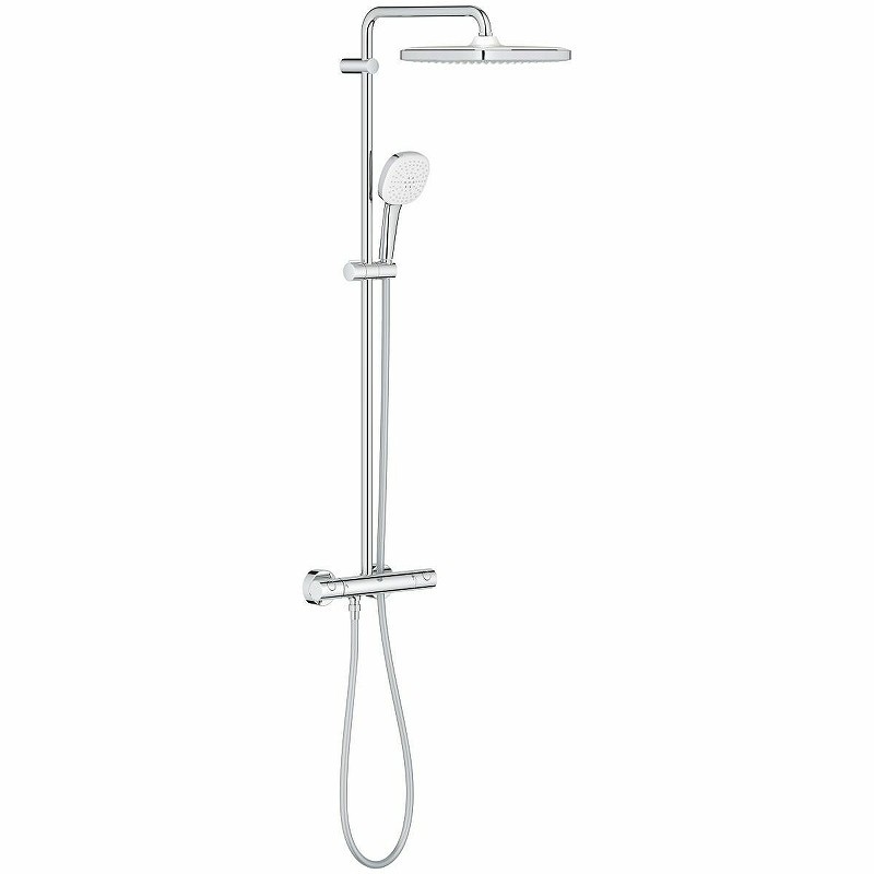 Душевая система Grohe Tempesta Cube 250 26689001 с термостатом