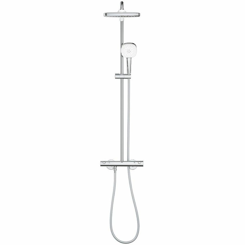 Душевая система Grohe Tempesta Cube 250 26689001 с термостатом