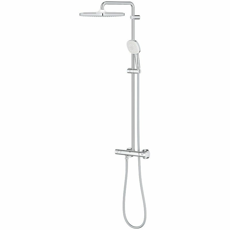 Душевая система Grohe Tempesta Cube 250 26689001 с термостатом