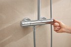 Душевая система Grohe Tempesta Cube 250 26689001 с термостатом