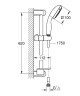 Душевой гарнитур Grohe Tempesta New 28593002 Хром