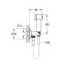 Гигиенический душ Grohe Rainshower 26841000 цвет Хром Белый