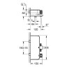 Смеситель для ванны Grohe Grohtherm SmartControl 34718000 с термостатом Хром