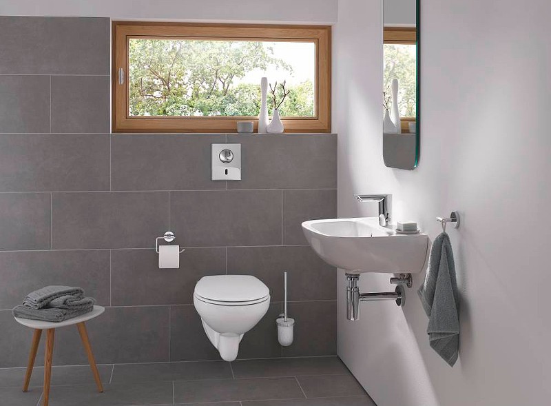 Смеситель для раковины Grohe BauCosmopolitan E 36451000 Хром