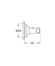 Крючок Grohe Essentials Authentic 40656001 Хром