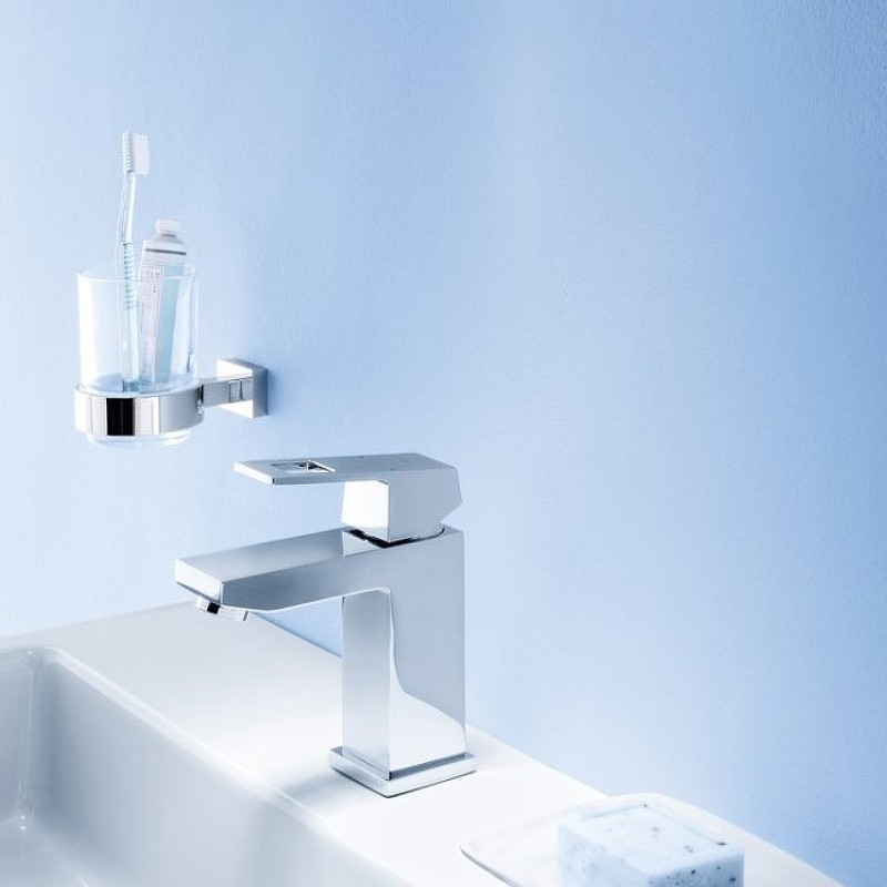 Стакан для зубных щеток Grohe Essentials 40372001 прозрачное стекло