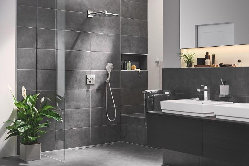 Душевая система Grohe Grohtherm 34864000 с термостатом цвет Хром