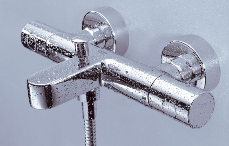 Смеситель для ванны Grohe Grohtherm 800 Cosmopolitan 34766000 с термостатом