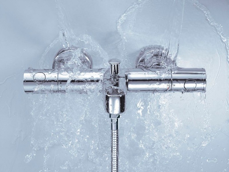 Смеситель для ванны Grohe Grohtherm 800 Cosmopolitan 34766000 с термостатом