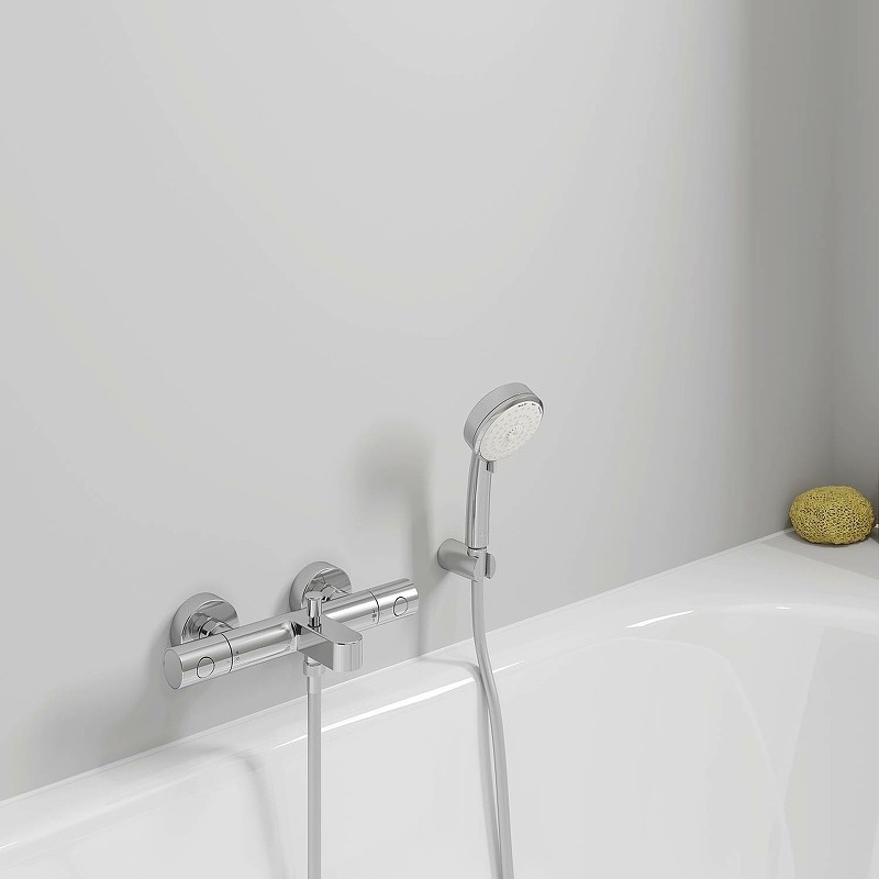 Смеситель для ванны Grohe Grohtherm 800 Cosmopolitan 34766000 с термостатом