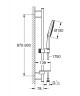 Душевой гарнитур Grohe Rainshower SmartActive 150 26593000 Хром