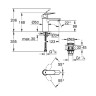 Смеситель для раковины Grohe Eurosmart Cosmopolitan 23926000 Хром