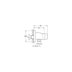 Душевая система Grohe Eurosmart 124440 Хром