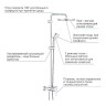 Душевая система Grohe Tempesta Cosmopolitan System 26673000 Хром