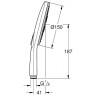 Ручной душ Grohe Rainshower SmartActive 26590000 Хром