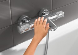 Смеситель для ванны Grohe Grohtherm 1000 Performance 34830000 с термостатом Хром
