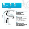 Смеситель для раковины Grohe Euroeco New 32734000 Хром