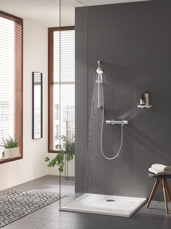 Смеситель для душа Grohe Grohtherm 1000 Performance 34827000 с термостатом Хром