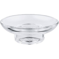 Мыльница Grohe Essentials 40368001 прозрачное стекло