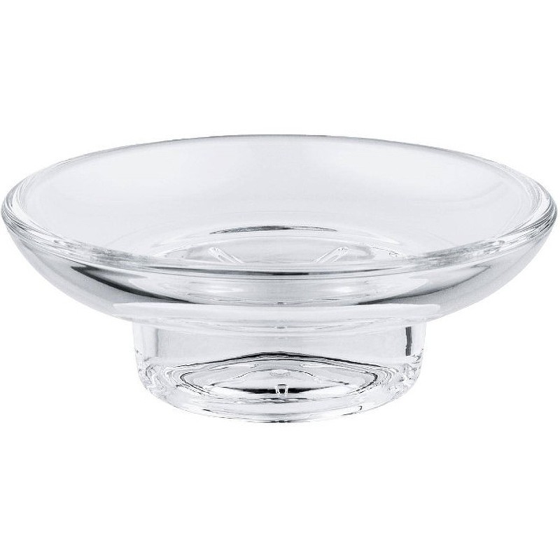 Мыльница Grohe Essentials 40368001 прозрачное стекло