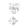 Смеситель для душа Grohe Eurosmart 33555002 Хром