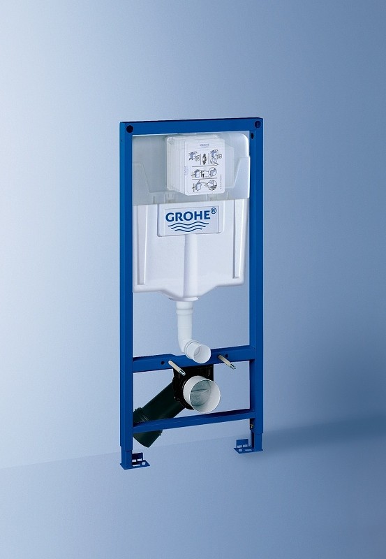 Инсталляция Grohe Solido 38811000 для унитаза с клавишей смыва Хром