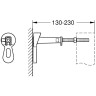 Инсталляция Grohe Rapid SL 38811KF0 для унитаза с Черной матовой клавишей смыва