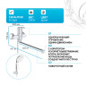 Смеситель для ванны Grohe Multiform 3270800A универсальный Хром