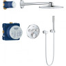 Душевая система Grohe Rainshower SmartActive 34705000 с термостатом Хром