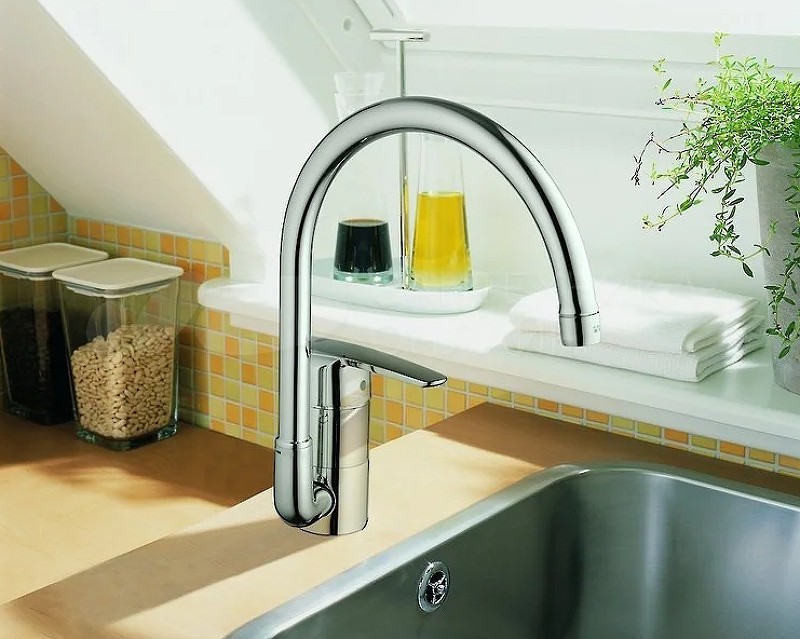 Смеситель для кухни Grohe Euroeco New 32752000 Хром