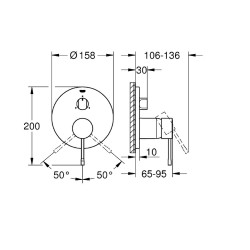 Смеситель для душа Grohe Essence New 24092001
