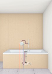 слив-перелив Grohe Talentofill 28990000 полуавтомат с наливом