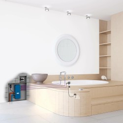 слив-перелив Grohe Talentofill 28990000 полуавтомат с наливом